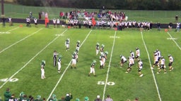 Maple Lake football highlights Holdingford High School