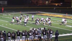 West Delaware football highlights vs. Vinton-Shellsburg