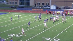 Plainfield football highlights Whiteland High School