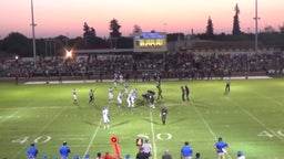 Hanford West football highlights San Joaquin Memorial High School