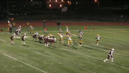 Norwich Free Academy football highlights New London High School