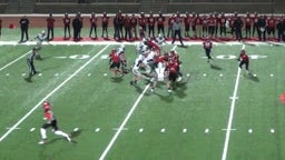 St. James Academy football highlights vs. Lansing High School