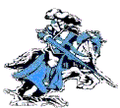 Crusaders mascot photo.