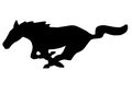 Mustangs mascot photo.