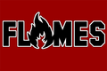 Flames mascot photo.