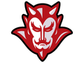 Red Devils mascot photo.