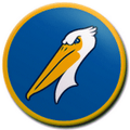 Pelicans mascot photo.
