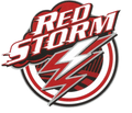 Red Storm mascot photo.