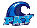 Blue Wave mascot photo.