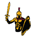 Spartans mascot photo.