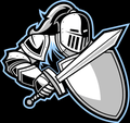 Knights mascot photo.
