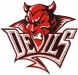 Black Devils mascot photo.