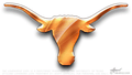 Longhorns mascot photo.