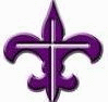 Saints mascot photo.