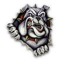 Bulldogs mascot photo.