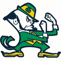 Fighting Irish mascot photo.