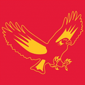 Red Hawks mascot photo.