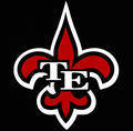 Saints mascot photo.