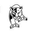 Panthers mascot photo.