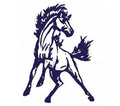 Mustangs mascot photo.