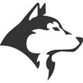 Huskies mascot photo.