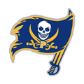 Pirates mascot photo.