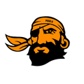 Pirates mascot photo.