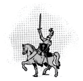 Crusaders mascot photo.
