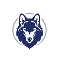 Wolves mascot photo.