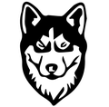 Huskies mascot photo.