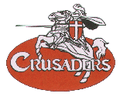 Crusaders mascot photo.