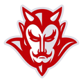 Red Devils mascot photo.