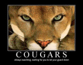 Cougars mascot photo.