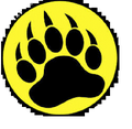 Black Bears mascot photo.