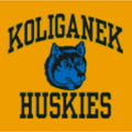 Huskies mascot photo.