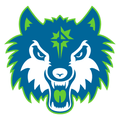 Wolves mascot photo.