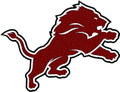 Lions mascot photo.