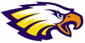 Purple Eagles mascot photo.