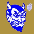 Blue Devils mascot photo.