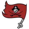 Pirates mascot photo.