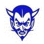 Blue Devils mascot photo.