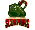 Scorprions mascot photo.