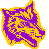 Wolves mascot photo.