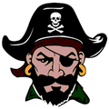 Pirates mascot photo.