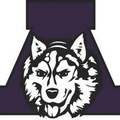 Huskies mascot photo.