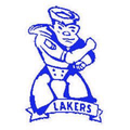 Lakers mascot photo.