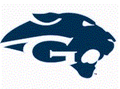 Blue Panthers mascot photo.