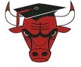 Bulls mascot photo.