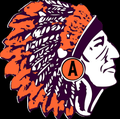 Apaches mascot photo.
