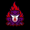 Fire Frogs mascot photo.